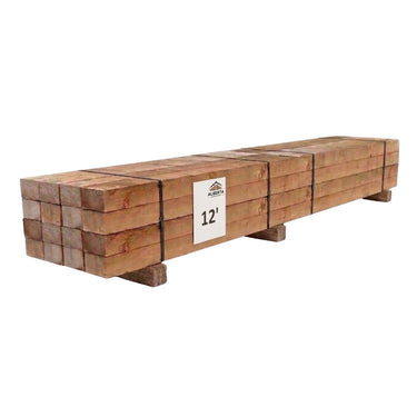6x6 SPF Pile Bottom Green Rough
